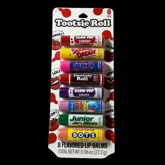 Tootsie Roll Flavored Lip Balm Set - Picture 1 of 2